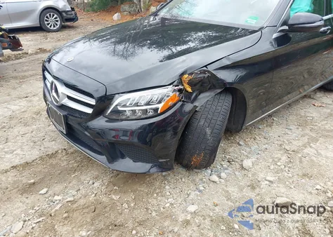 2019 Mercedes-Benz C 300 4Matic из США, поврежденный, VIN 55SWF8EB9KU307820